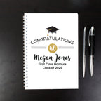 Personalised Graduation A5 Notebook | Stationery & Pens | Inspired Creative Gifts