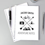 Personalised Adventure A5 Notebook | Stationery & Pens | Inspired Creative Gifts