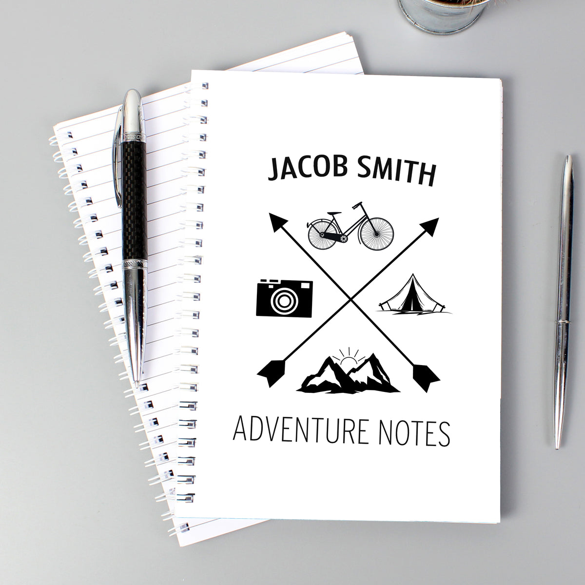 Personalised Adventure A5 Notebook | Stationery & Pens | Inspired Creative Gifts
