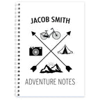 Personalised Adventure A5 Notebook | Stationery & Pens | Inspired Creative Gifts