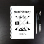 Personalised Adventure A5 Notebook | Stationery & Pens | Inspired Creative Gifts