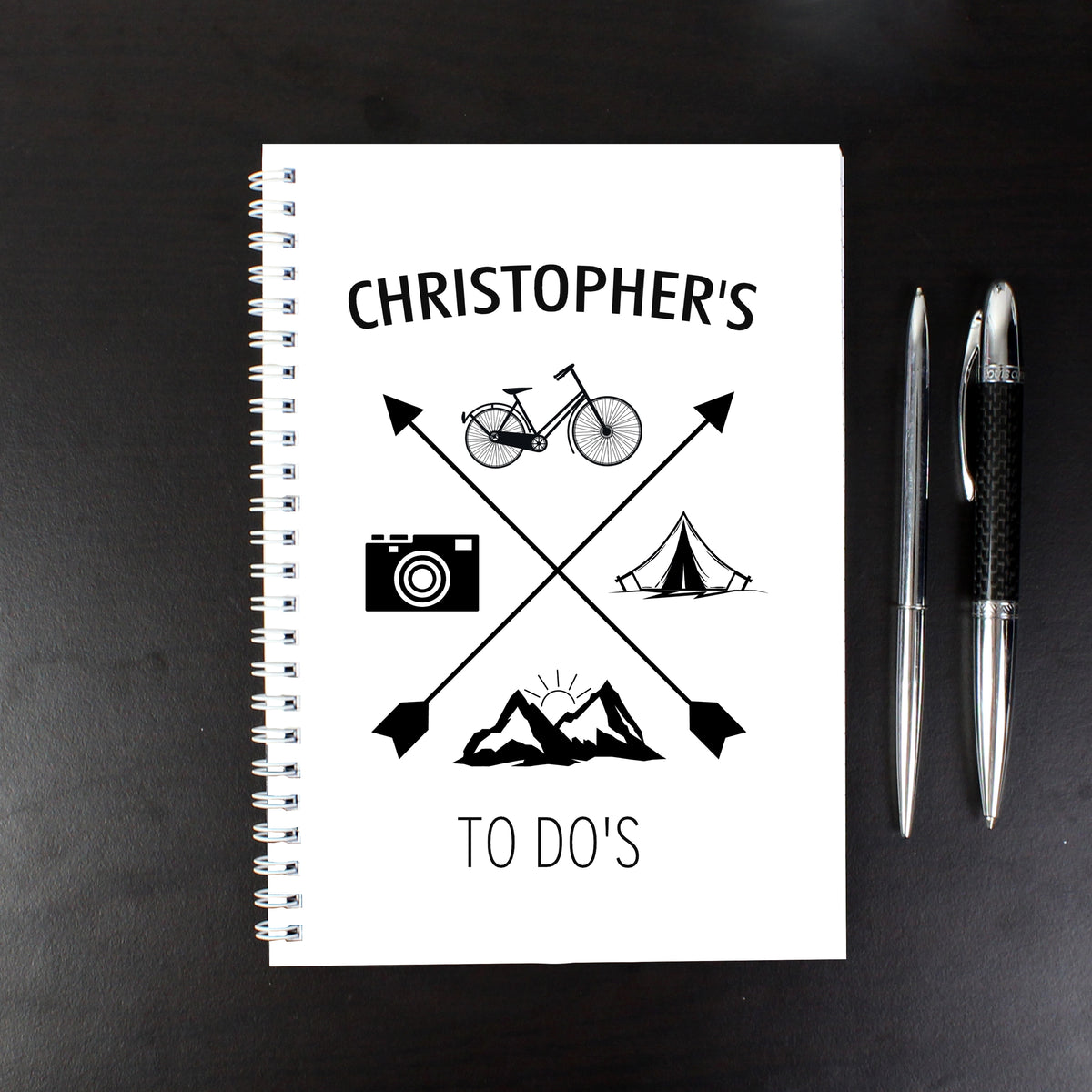 Personalised Adventure A5 Notebook | Stationery & Pens | Inspired Creative Gifts