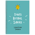 Personalised Bright Ideas A5 Notebook | Stationery & Pens | Inspired Creative Gifts