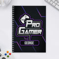 Personalised Pro Gamer A5 Notebook | Christmas Gift