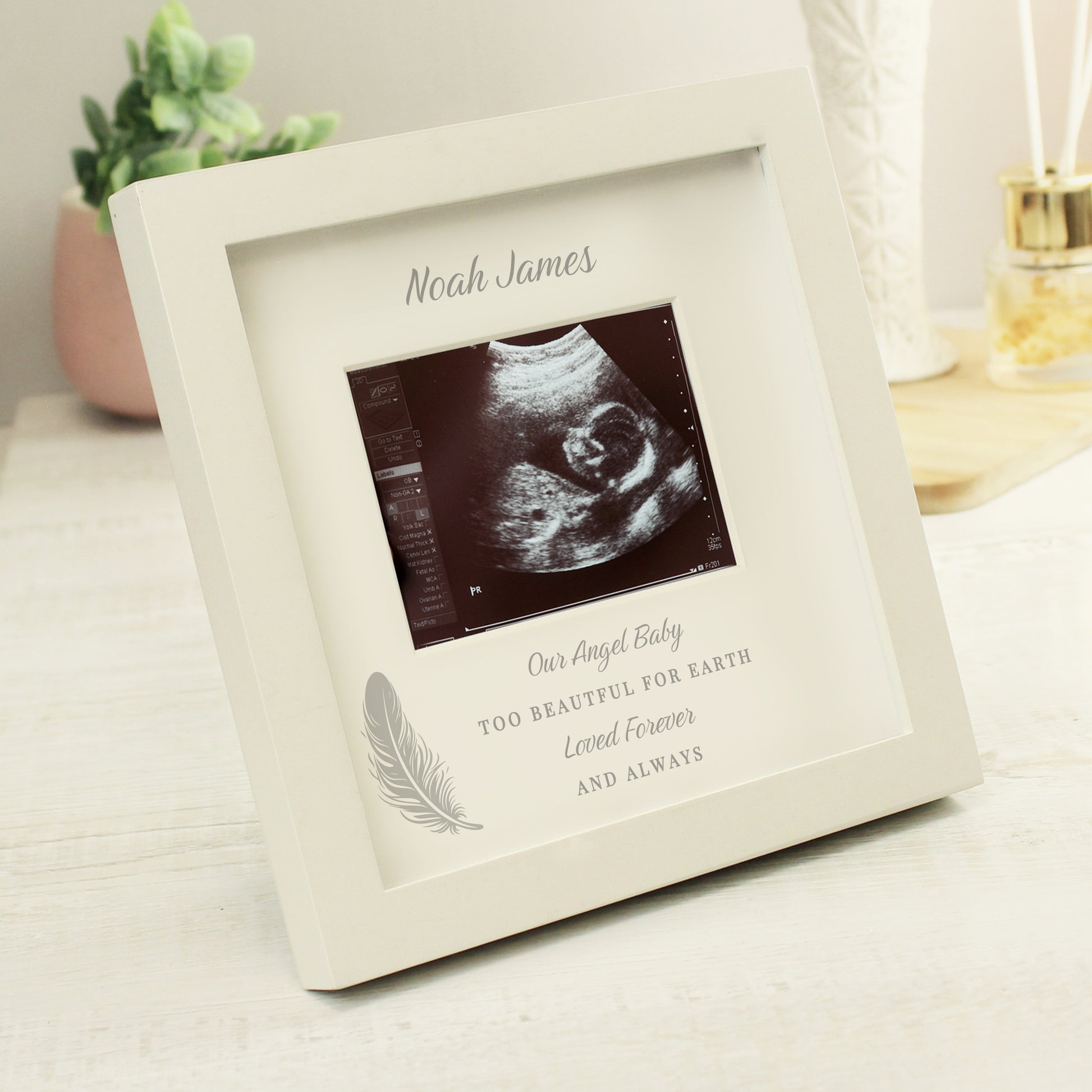 Personalised Memorial Baby Scan Photo Frame - Picture Frame - Inspired Creative Gifts