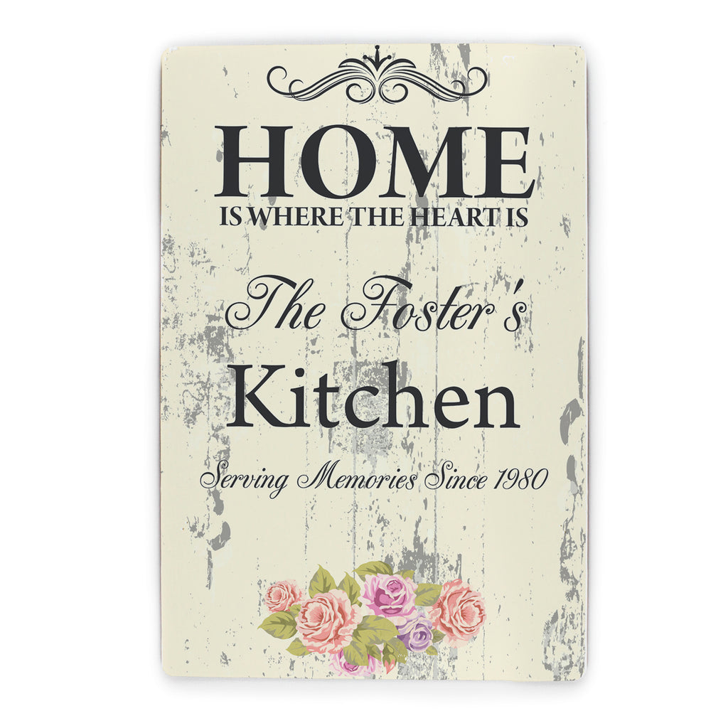 Personalised Shabby Chic Sign for Wedding
