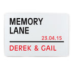 Personalised London Street Sign | Wedding Gift