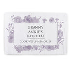 Personalised Soft Watercolour Metal Sign for Wedding