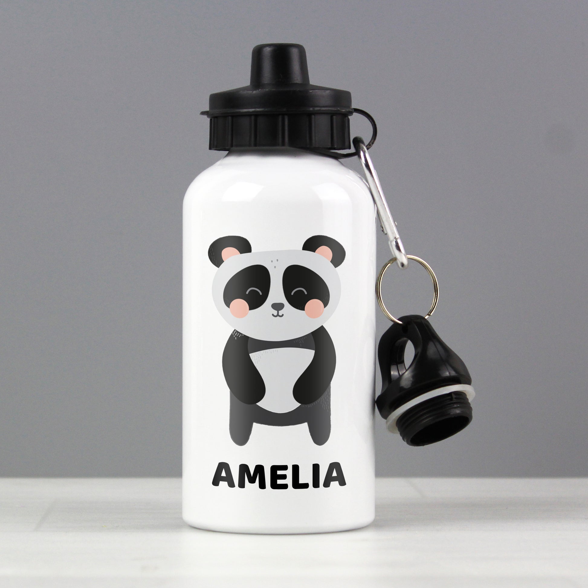 Personalised Panda Drinks Bottle - Water Bottle - Inspired Creative Gifts