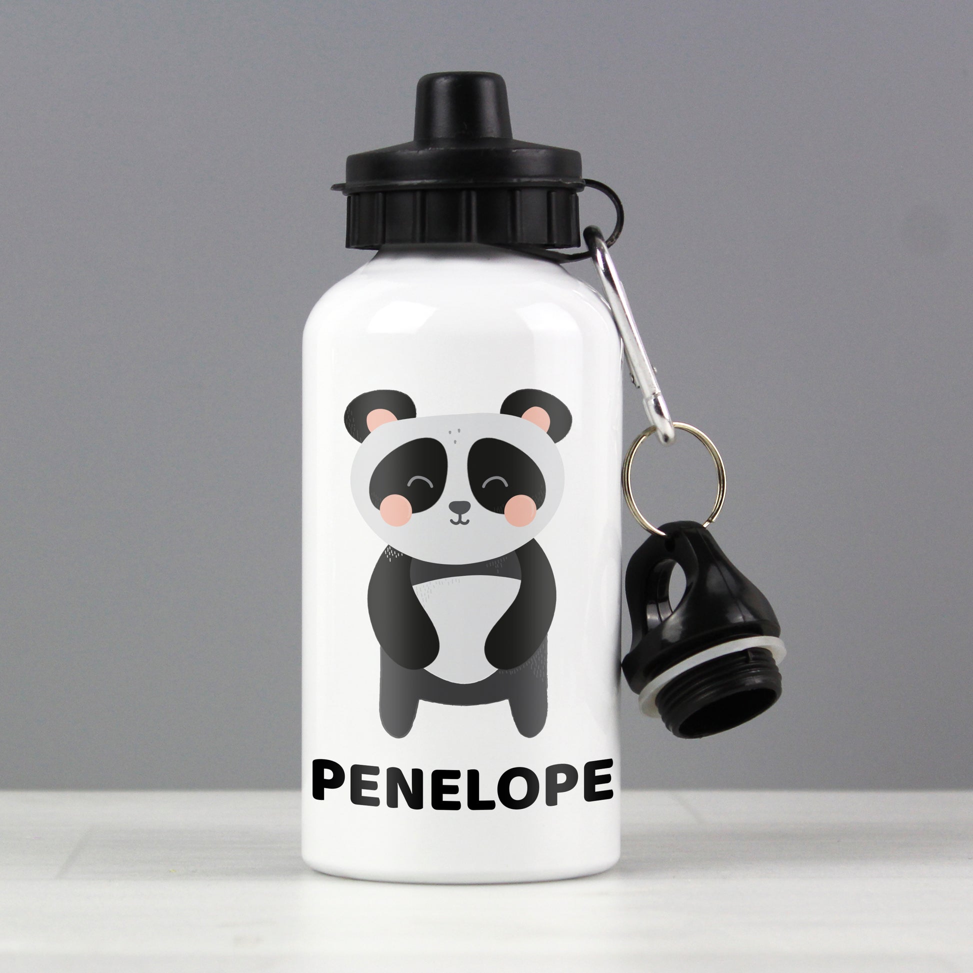 Personalised Panda Drinks Bottle - Water Bottle - Inspired Creative Gifts