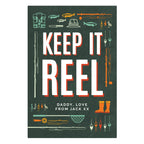 Personalised Keep It Reel Metal Sign | Father's Day Gift
