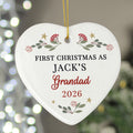 Personalised First Christmas As Grandparents Tree Decoration |  | Inspired Creative Gifts