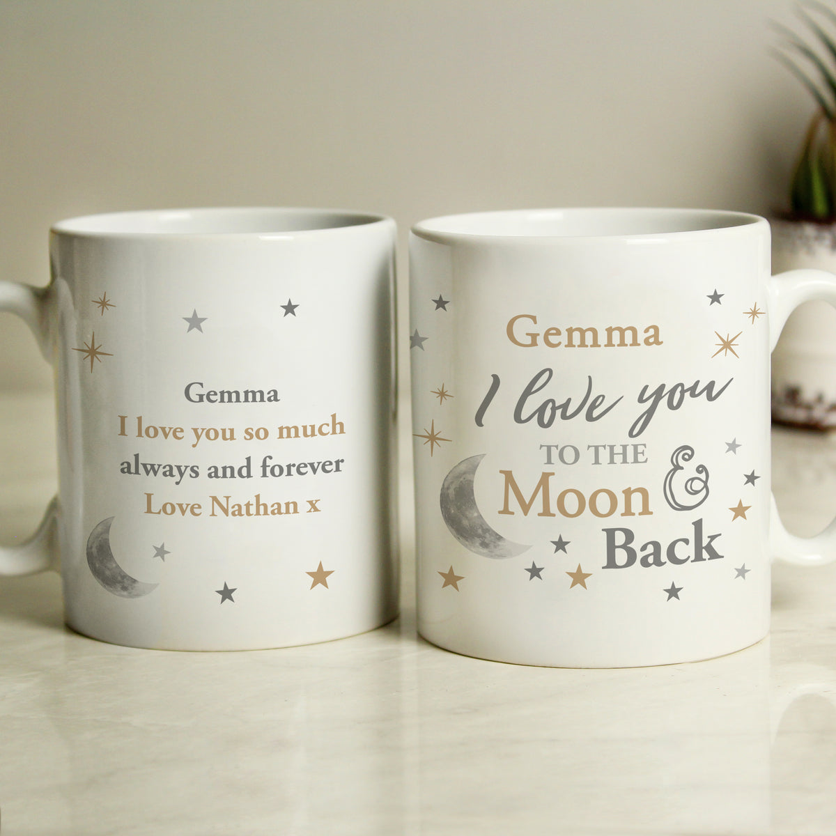 Personalised To the Moon and Back... Mug | Christmas Gift
