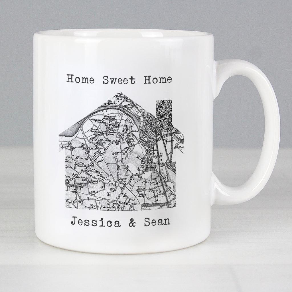Personalised 1805 - 1874 Old Series Map Home Mug | Gift for Her