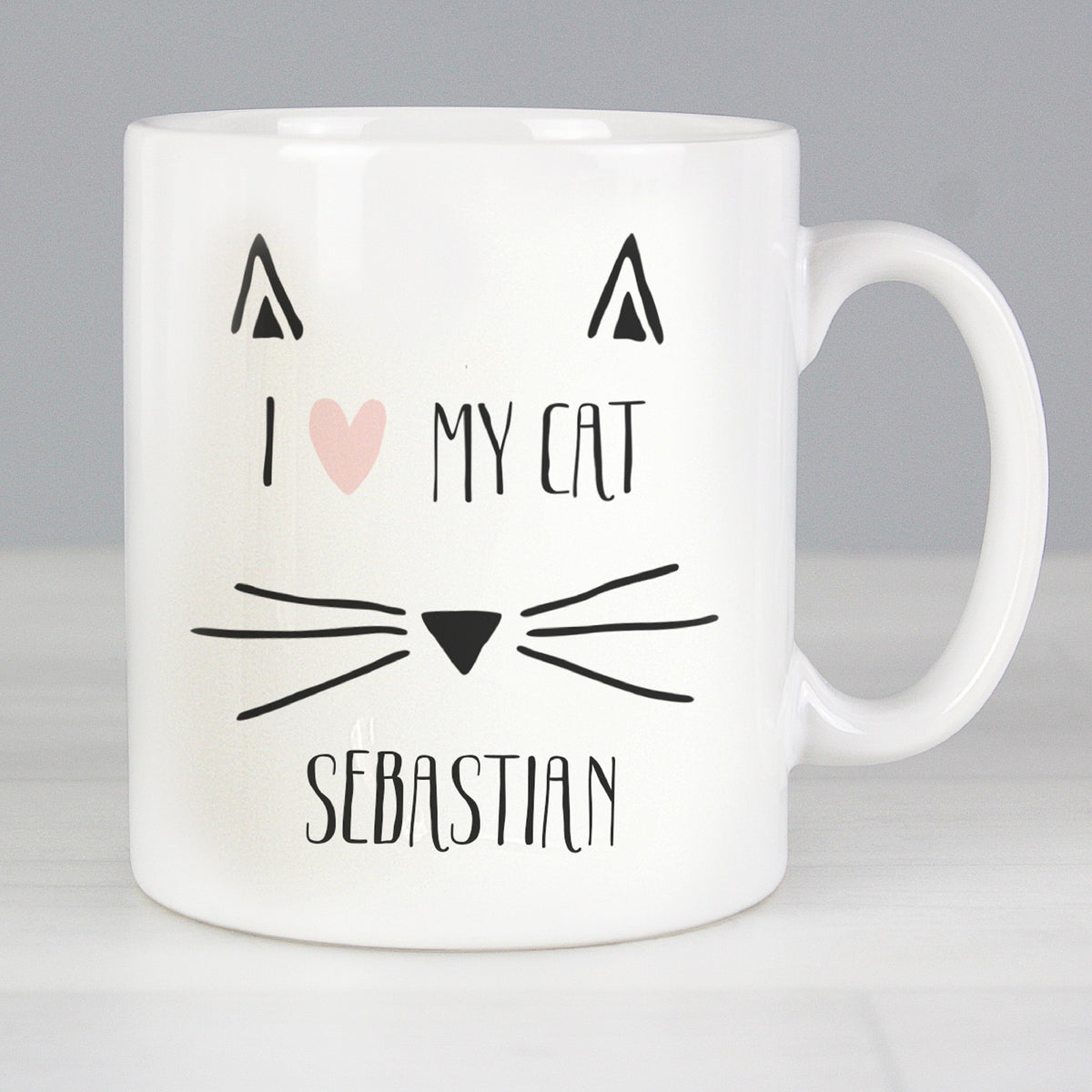 Personalised Cat Features Mug | Gift for Her