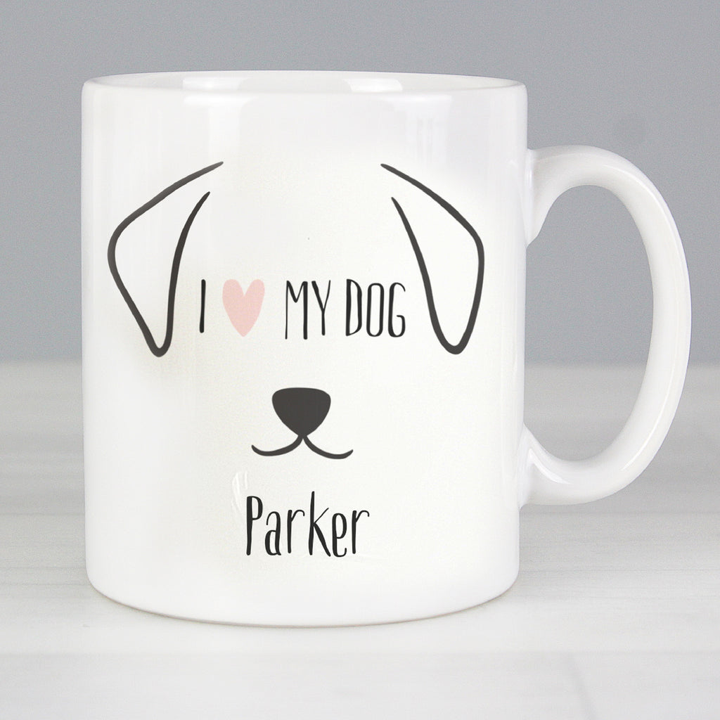 Personalised Dog Features Mug | Christmas Gift