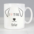 Personalised Dog Features Mug | Christmas Gift