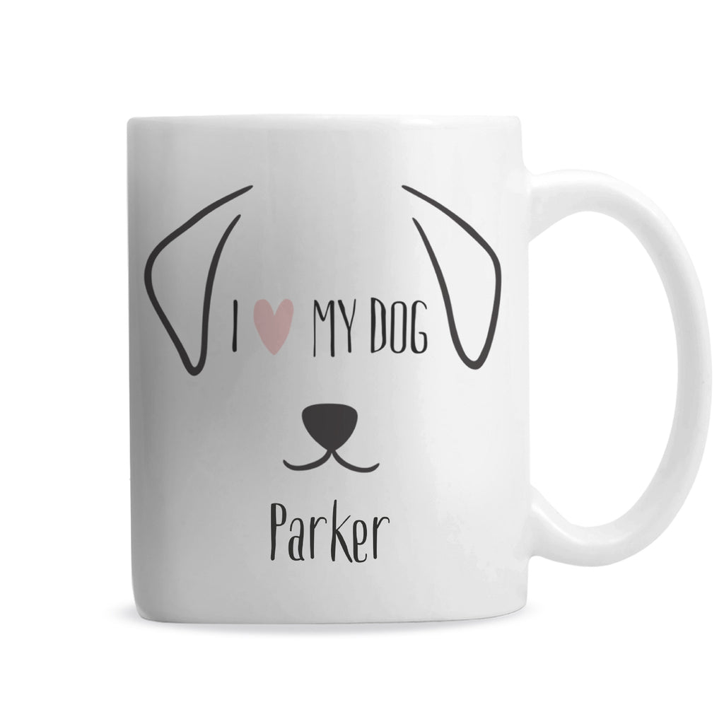Personalised Dog Features Mug | Christmas Gift