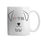 Personalised Dog Features Mug | Christmas Gift
