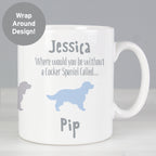 Personalised Cocker Spaniel Dog Breed Mug | Christmas Gift