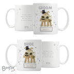 Personalised Boofle Wedding Couple Mug Set for Wedding