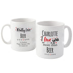 Personalised I Love You More Than... Mug | Christmas Gift