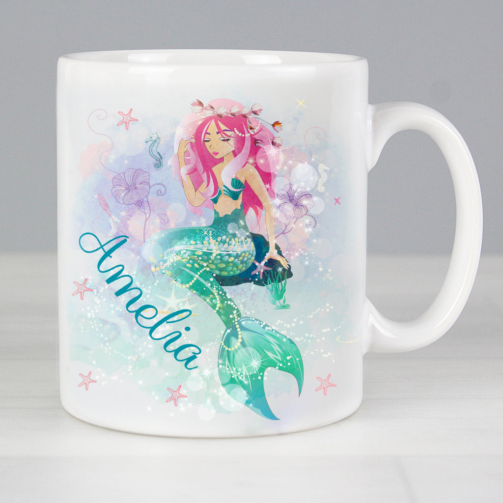 Personalised Mermaid Mug | Christmas Gift