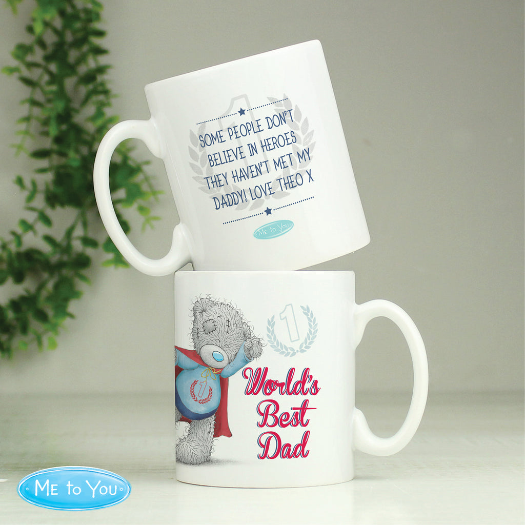 Personalised Me To You Super Hero Mug | Father's Day Gift