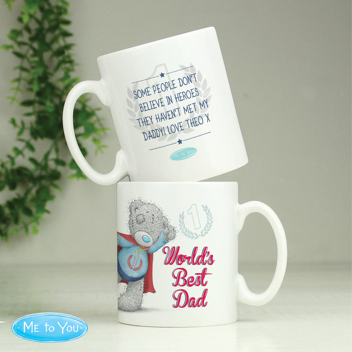 Personalised Me To You Super Hero Mug | Father's Day Gift