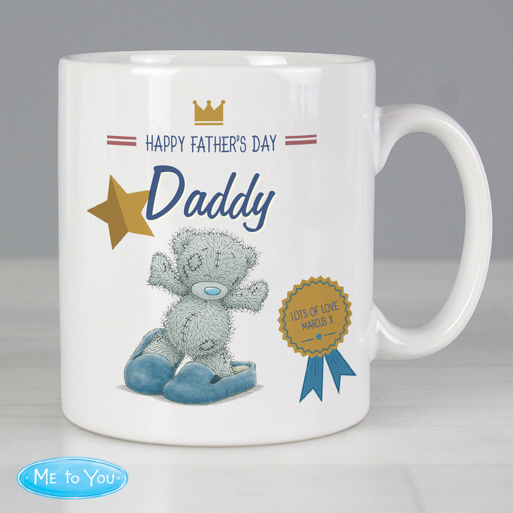Personalised Me to You Slippers Mug | Father's Day Gift