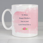 Personalised Floral Watercolour Mug | Gift for Her