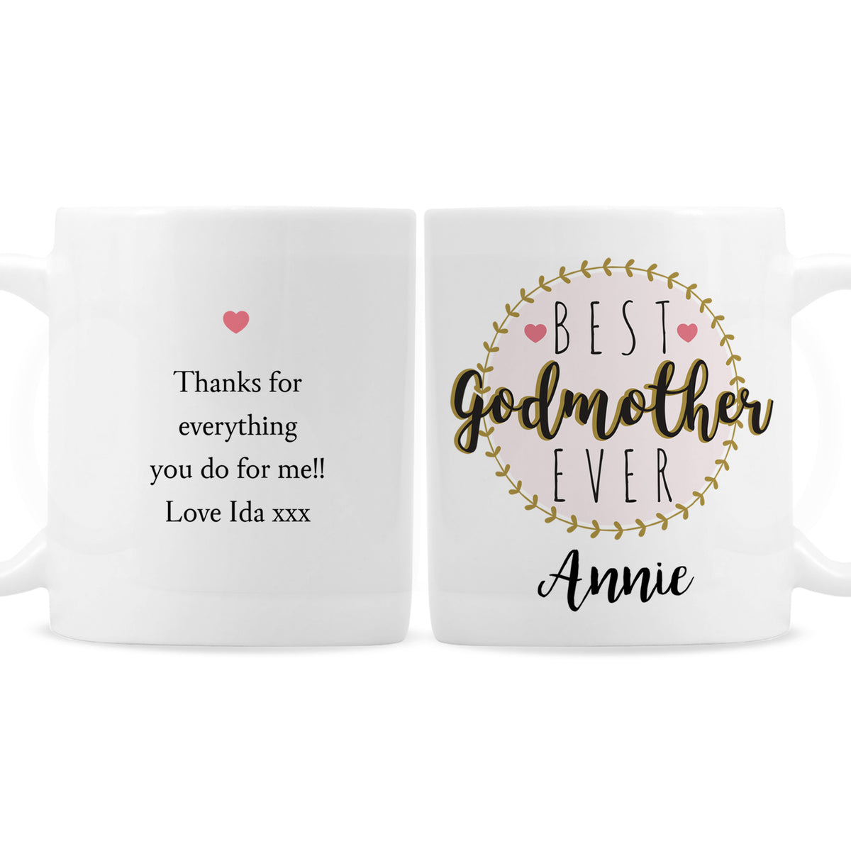 Personalised 'Best Godmother' Mug | Gift for Her
