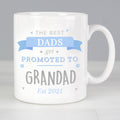 Personalised Blue Promoted to Mug | Wedding Gift