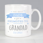 Personalised Blue Promoted to Mug | Wedding Gift