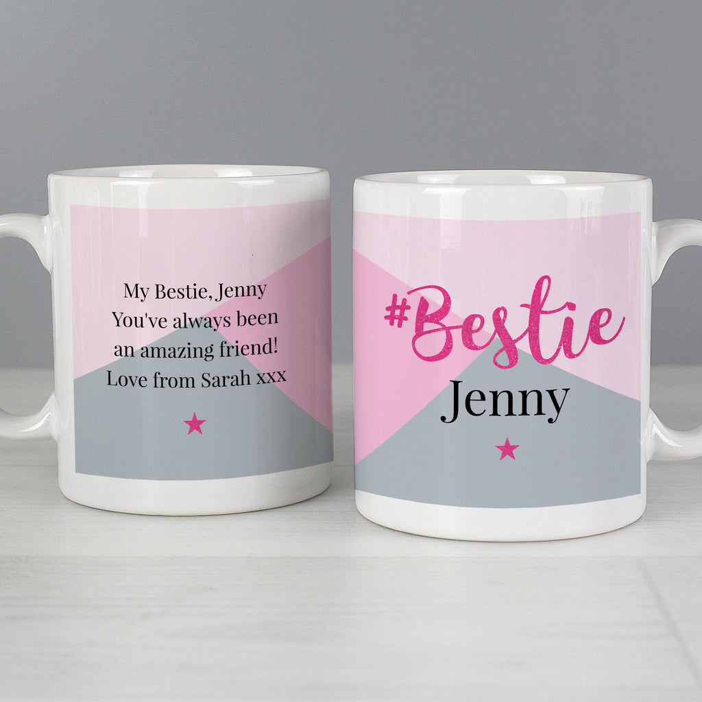 Personalised #Bestie Mug | Christmas Gift