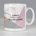 Personalised Geometric Mug | Gift for Her