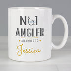 Personalised No.1 Angler Mug for Father's Day