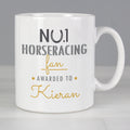 Personalised No.1 Horseracing Fan Mug | Father's Day Gift