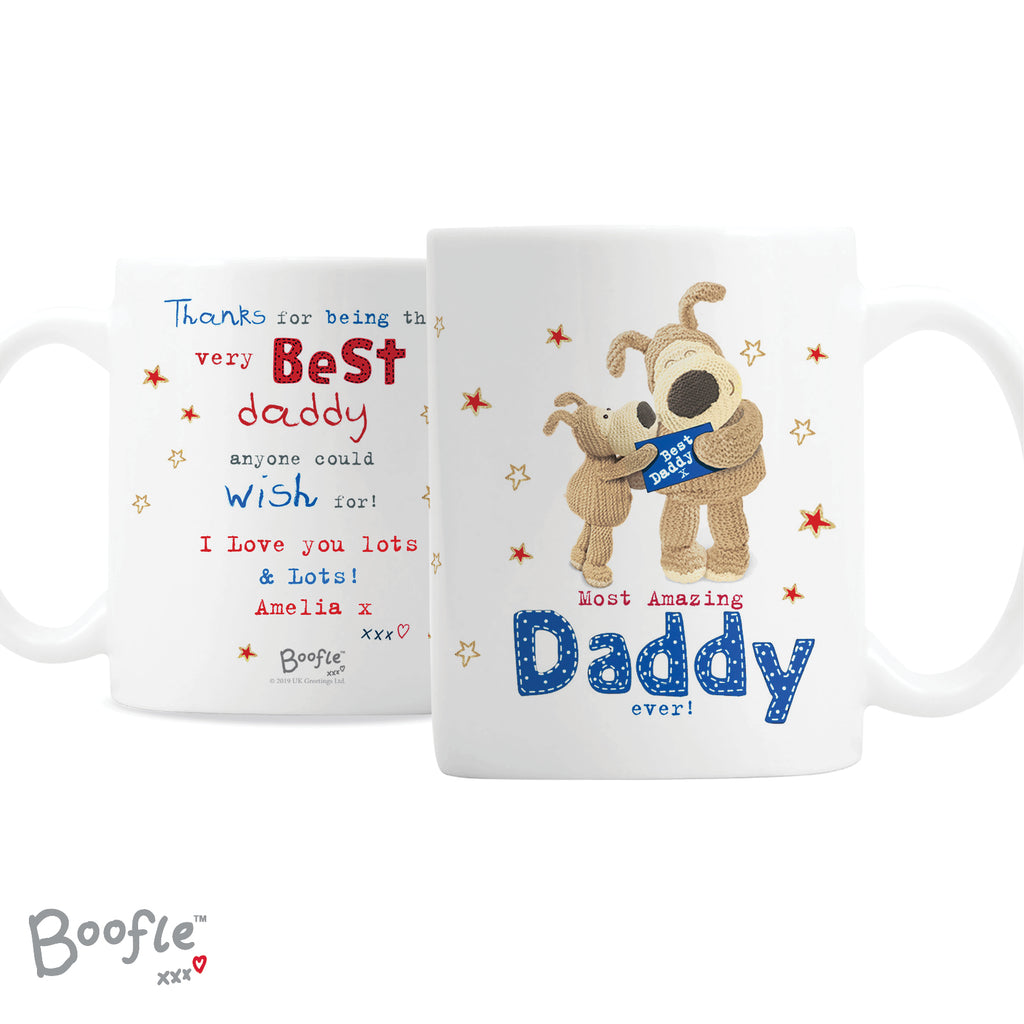 Personalised Boofle Most Amazing Daddy Mug | Father's Day Gift