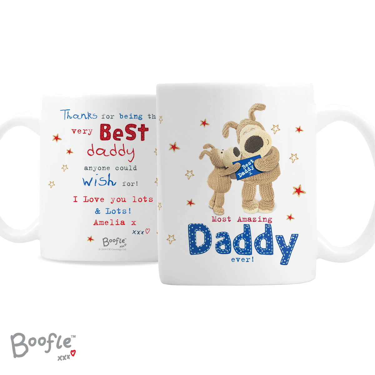 Personalised Boofle Most Amazing Daddy Mug | Father's Day Gift