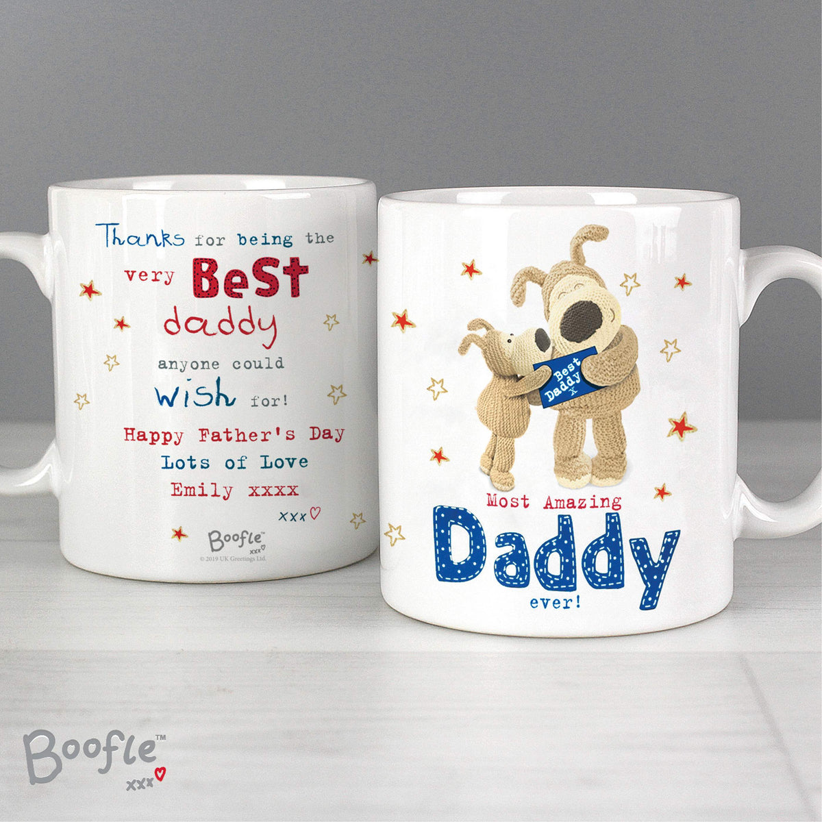 Personalised Boofle Most Amazing Daddy Mug | Father's Day Gift