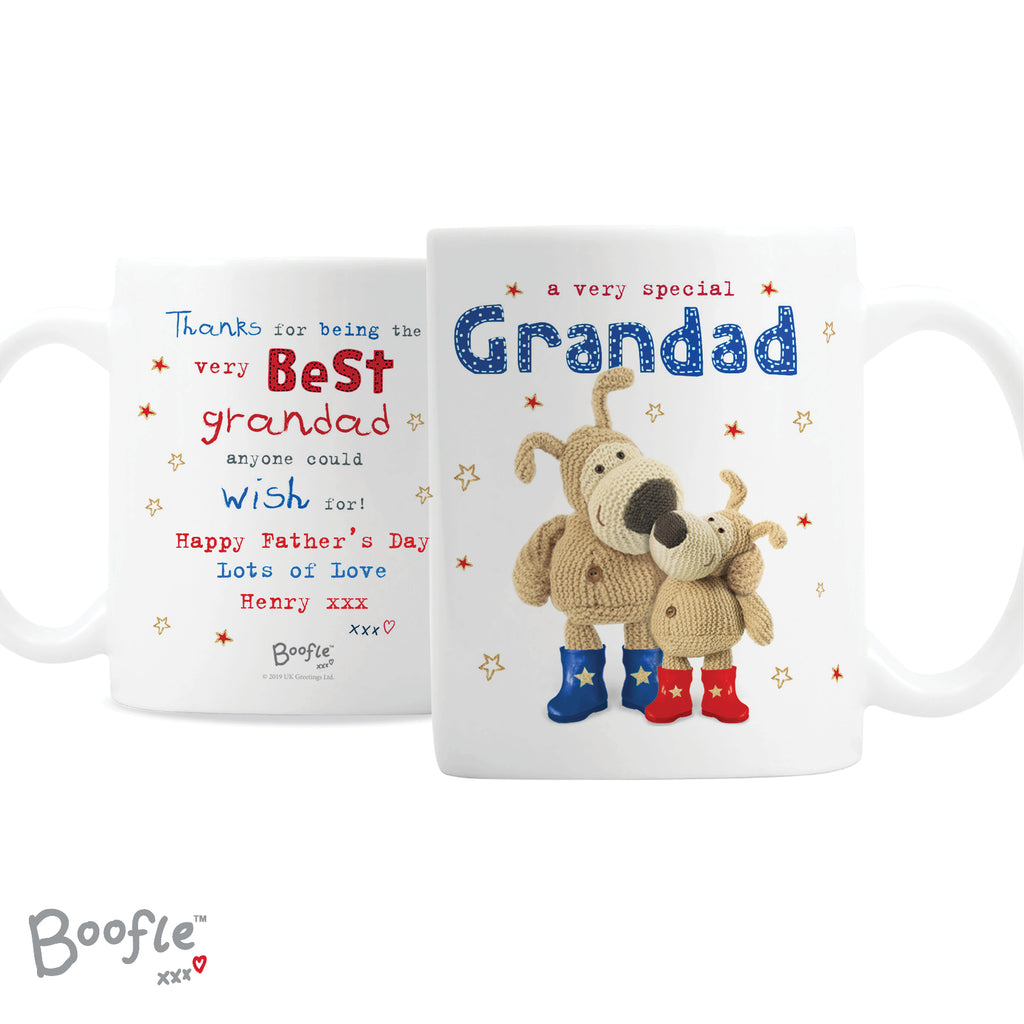 Personalised Boofle Special Grandad Mug | Father's Day Gift