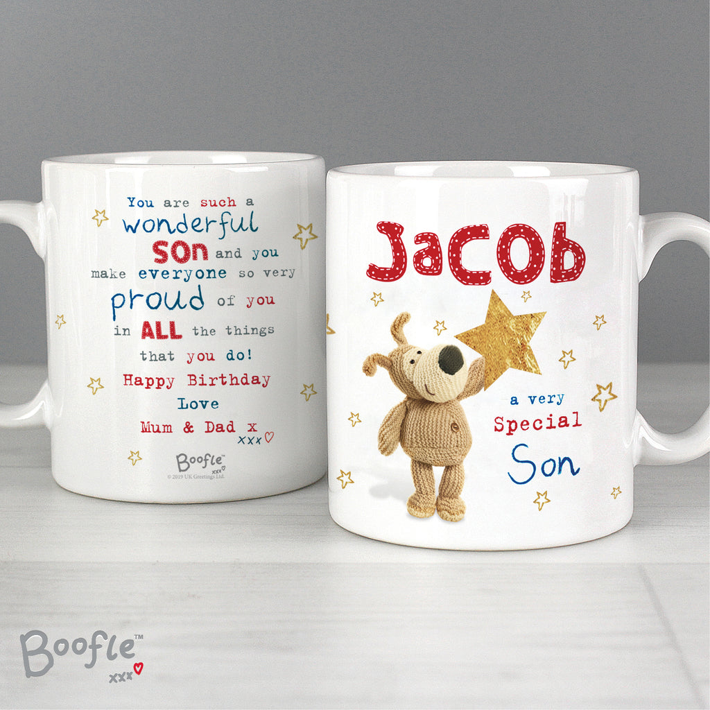 Personalised Boofle Very Special Star Mug | Birthday Gift