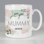Personalised Abstract Rose Mug | Gift for Her