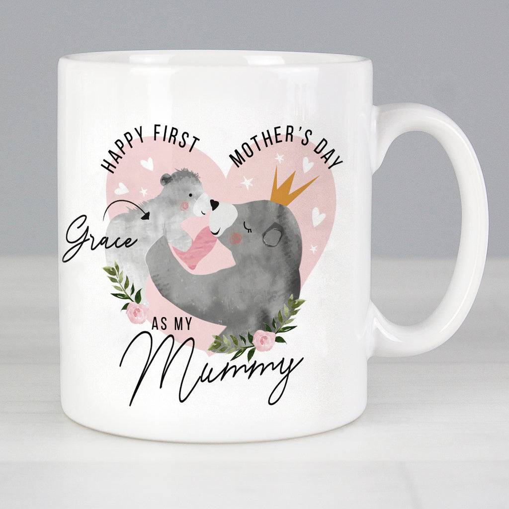 Personalised 1st Mother's Day Mama Bear Mug for Mother's Day