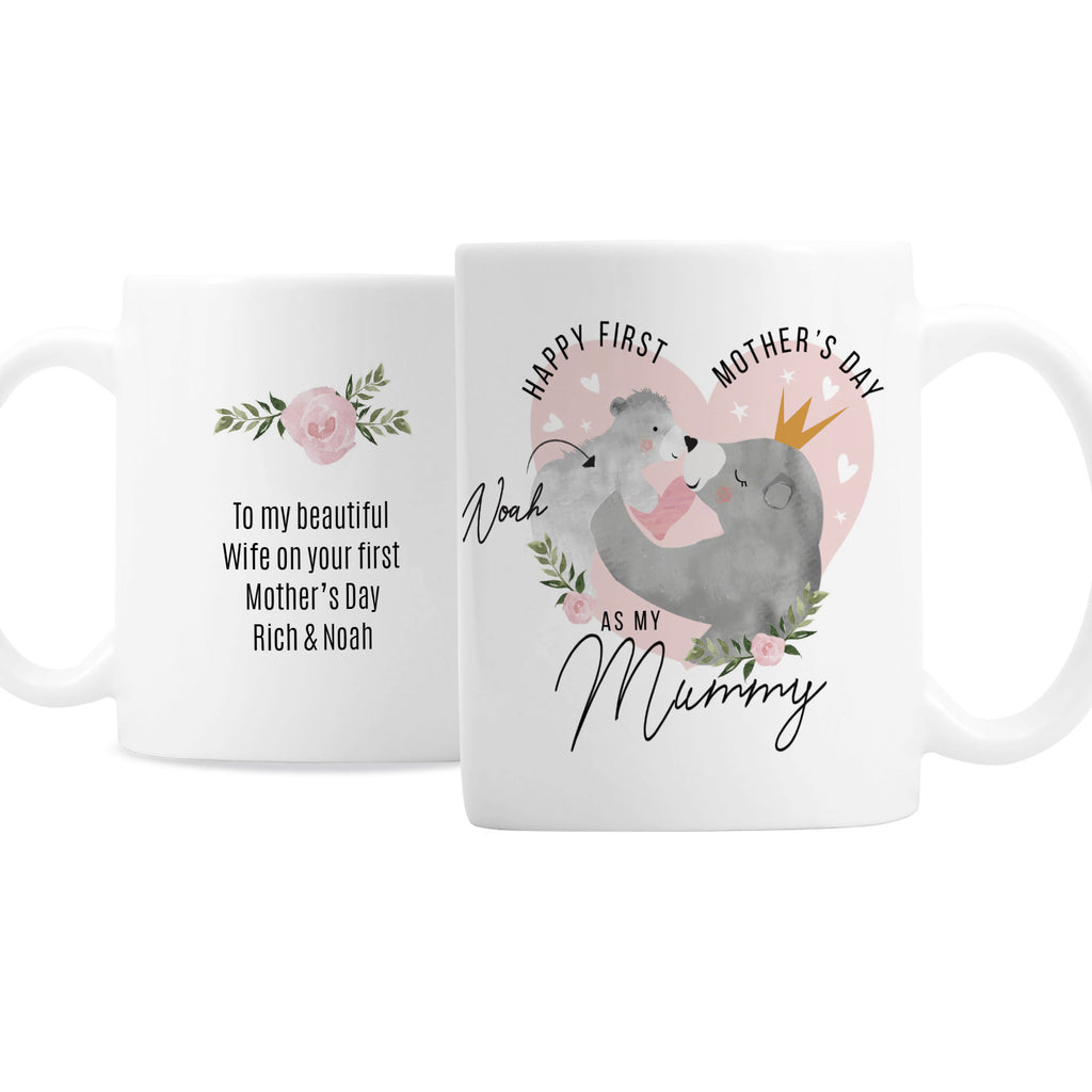 Personalised 1st Mother's Day Mama Bear Mug for Mother's Day