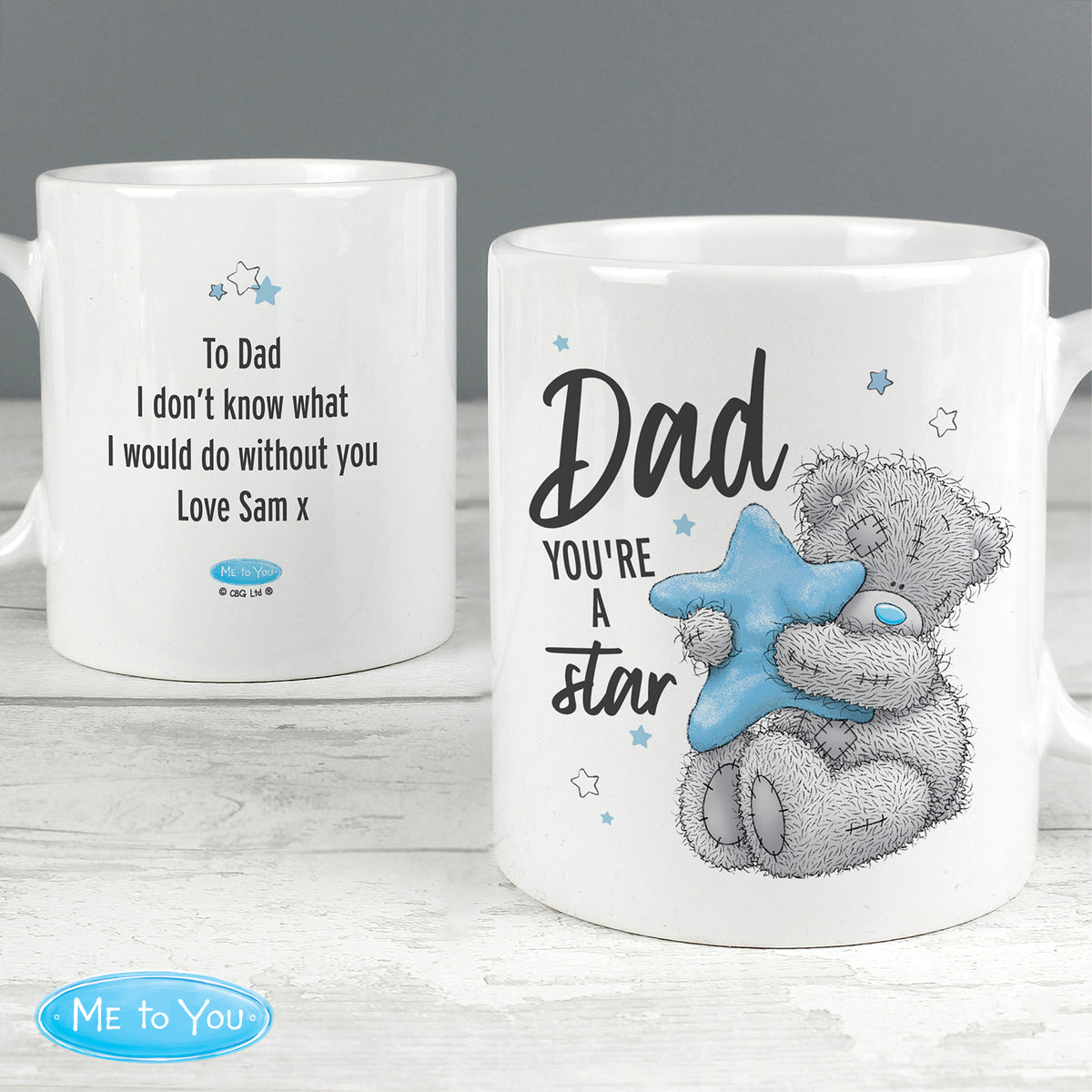 Personalised Me To You Dad You're A Star Mug | Father's Day Gift