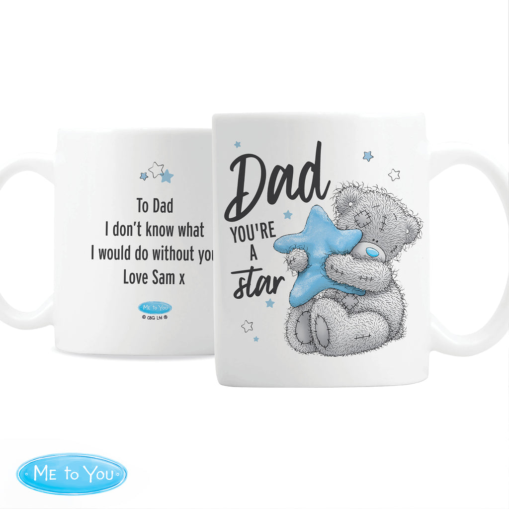 Personalised Me To You Dad You're A Star Mug | Father's Day Gift