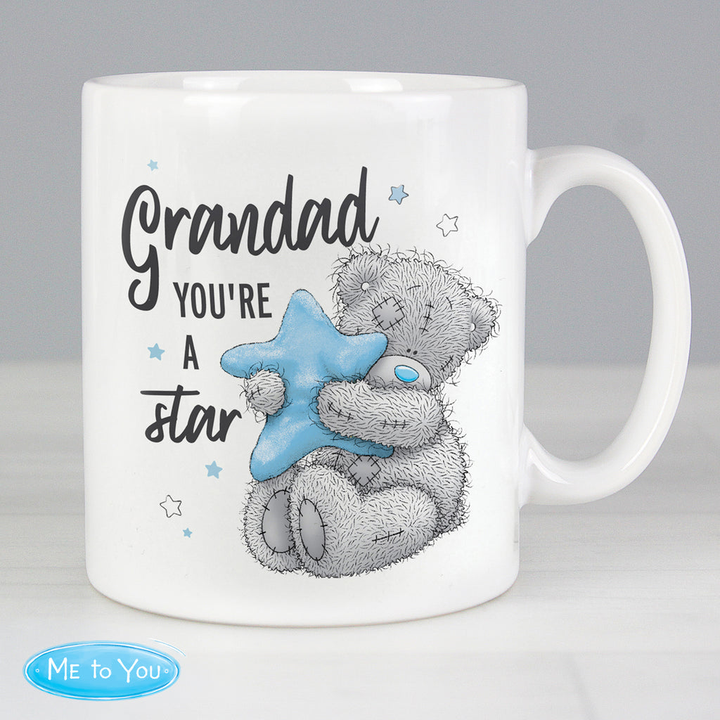 Personalised Me To You Grandad You're A Star Mug | Father's Day Gift