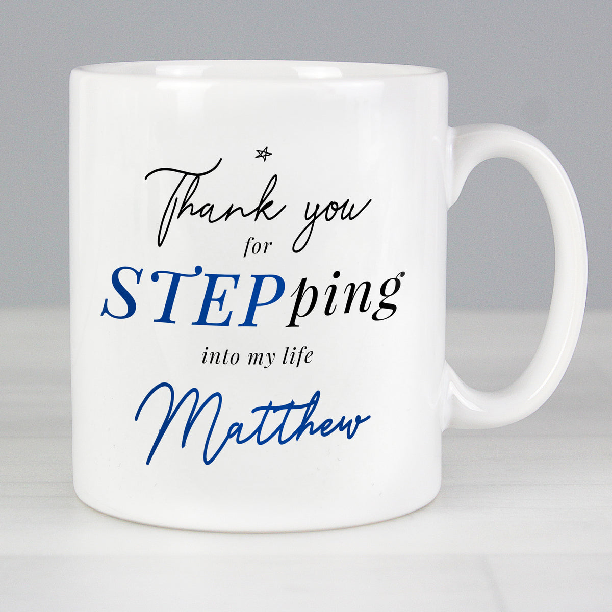 Personalised Step Dad Mug for Father's Day